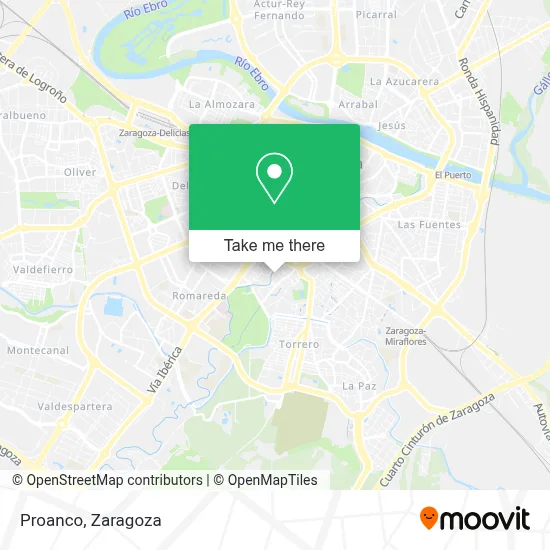 Proanco map