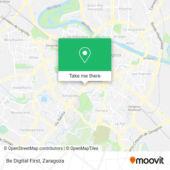 Be Digital First map
