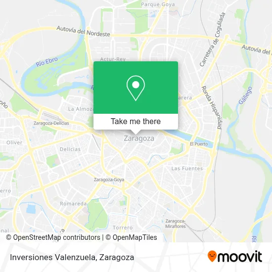 Inversiones Valenzuela map