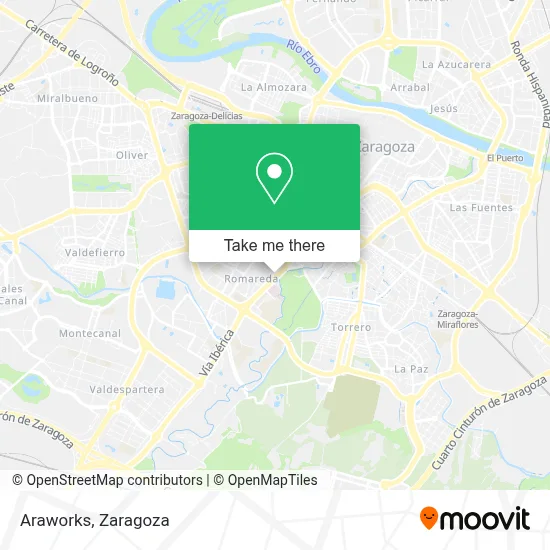 Araworks map