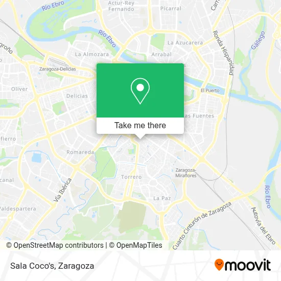 Sala Coco's map