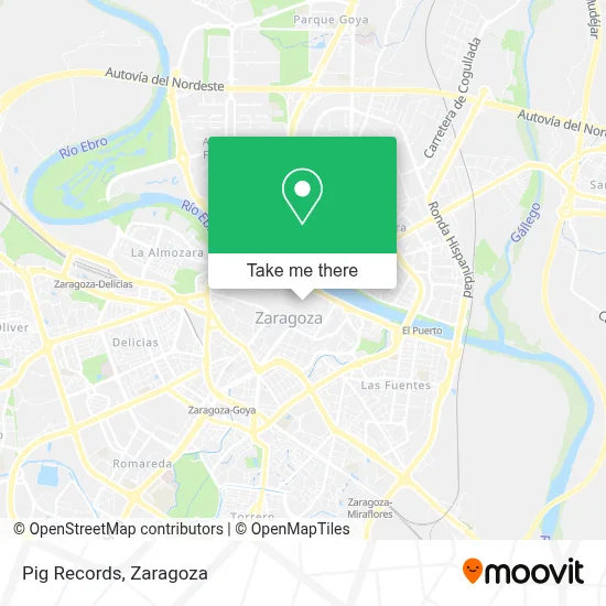 Pig Records map