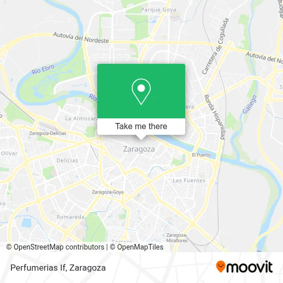 Perfumerias If map