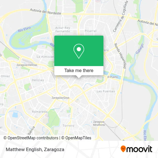 Matthew English map