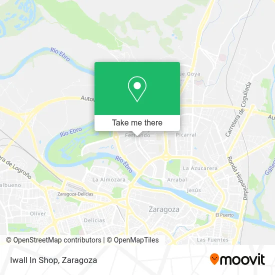 Iwall In Shop map