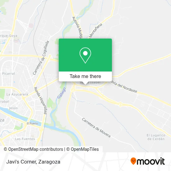 Javi's Corner map