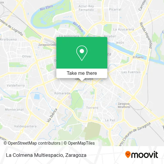 La Colmena Multiespacio map