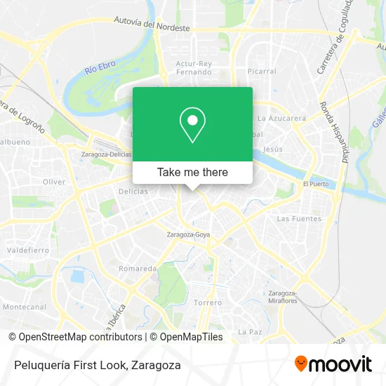 Peluquería First Look map