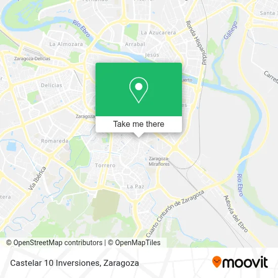 Castelar 10 Inversiones map