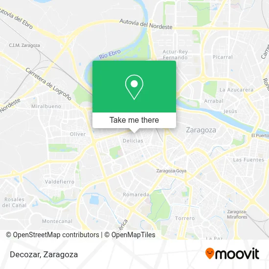 Decozar map