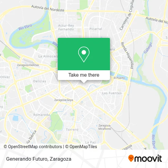 Generando Futuro map