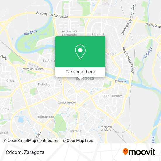 Cdcom map