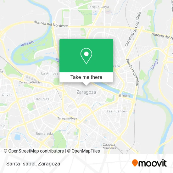 Santa Isabel map