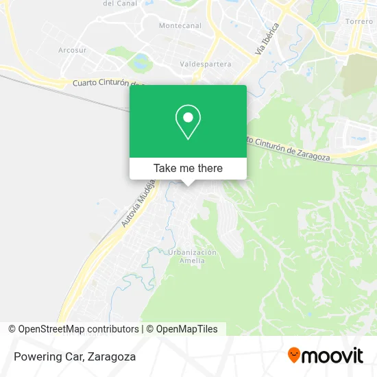 Powering Car map