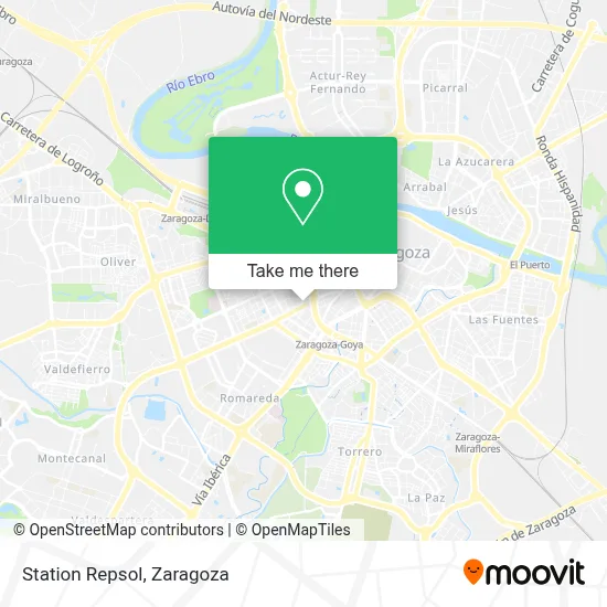 Station Repsol map