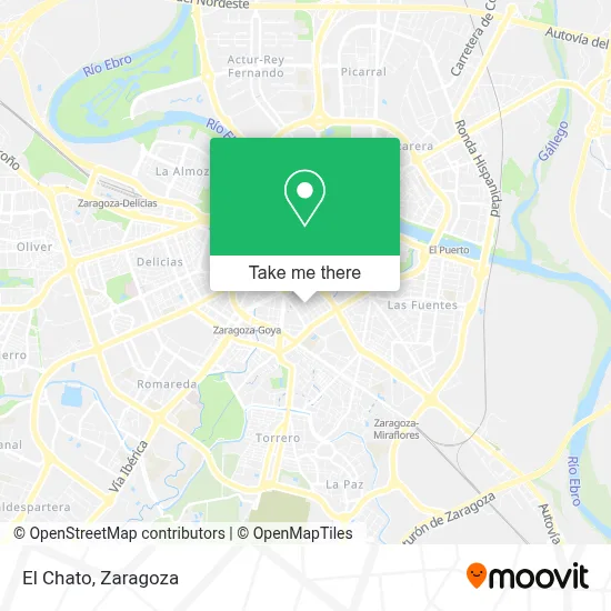El Chato map