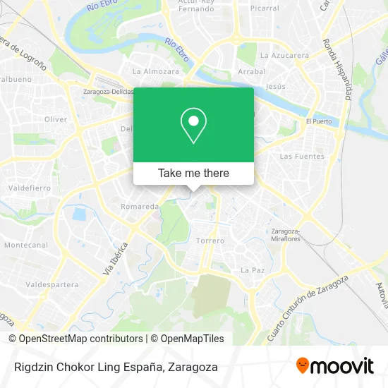 Rigdzin Chokor Ling España map
