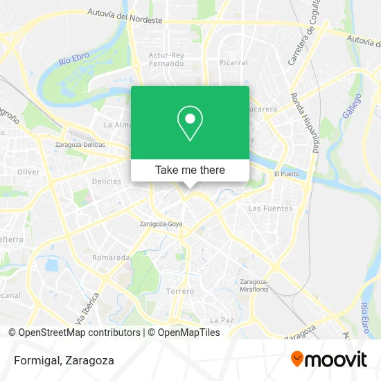 Formigal map