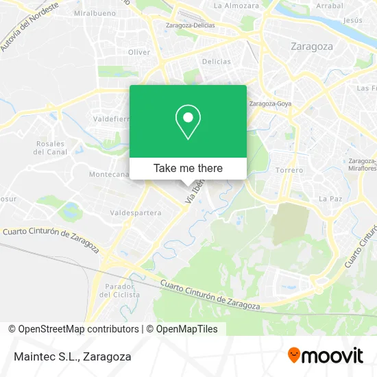 Maintec S.L. map