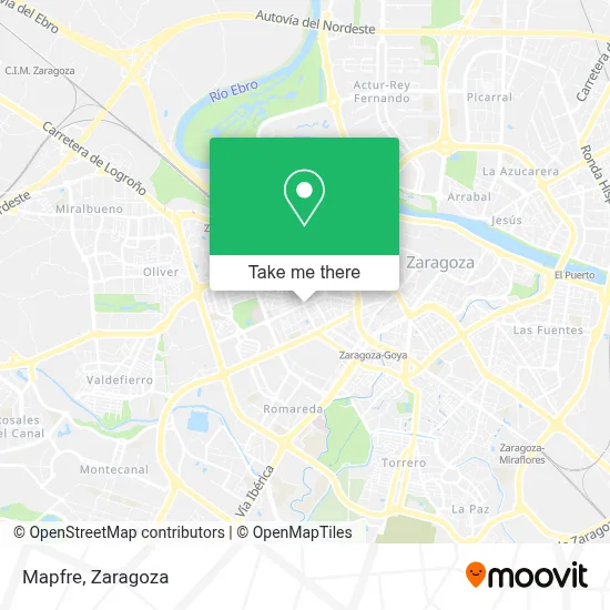 Mapfre map