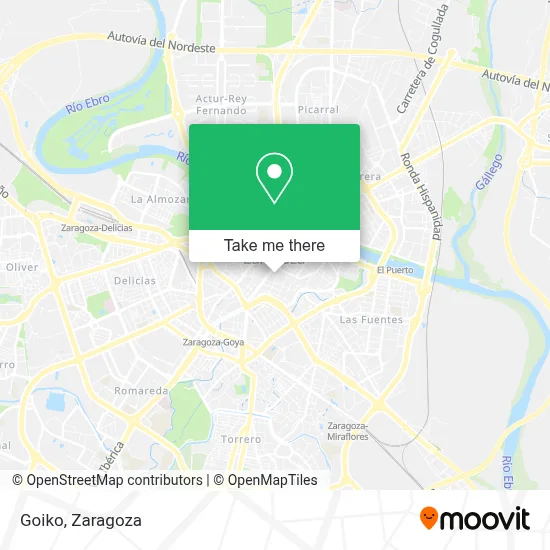 Goiko map