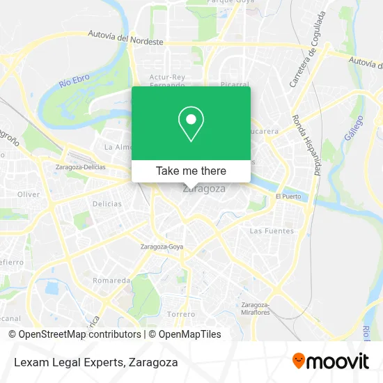 Lexam Legal Experts map