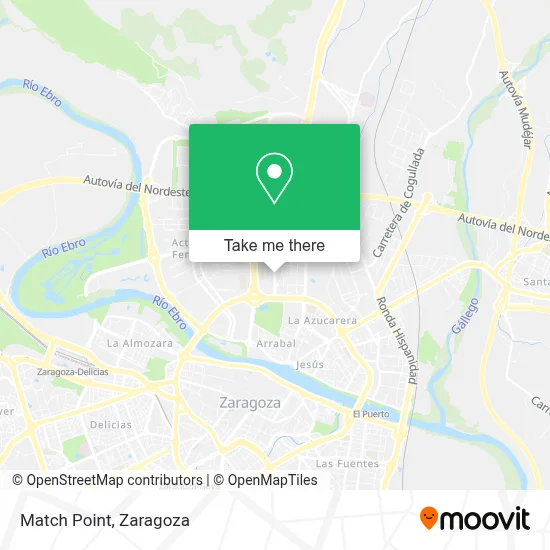 Match Point map