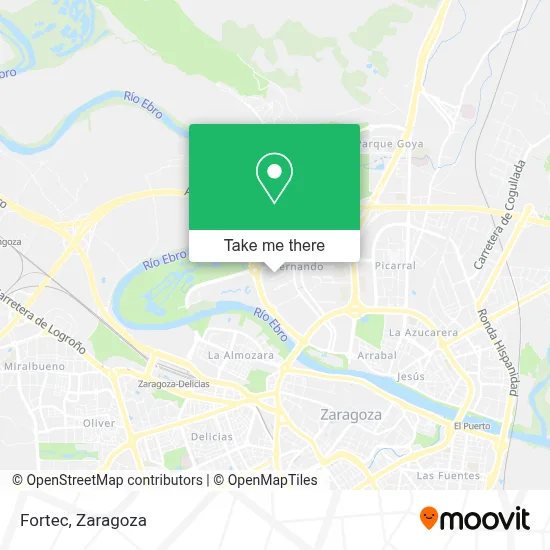 Fortec map