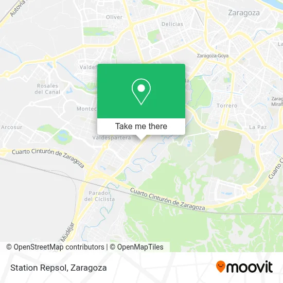 Station Repsol map