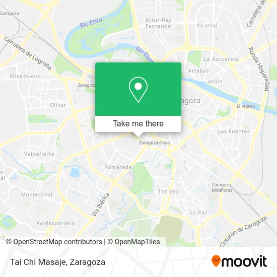 Tai Chi Masaje map