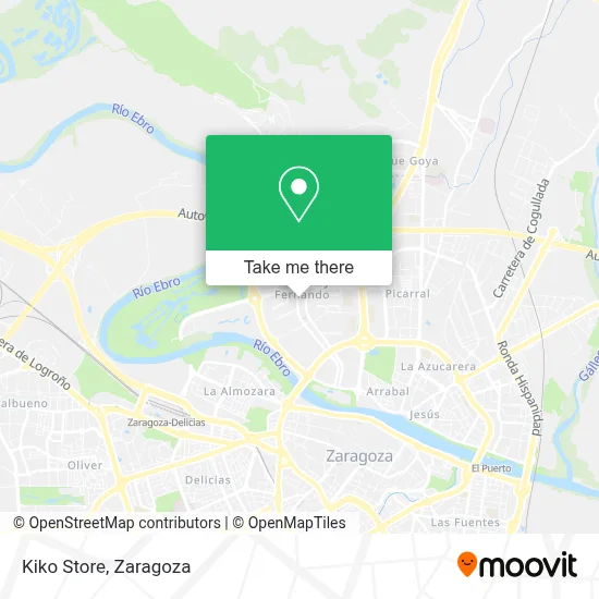 Kiko Store map