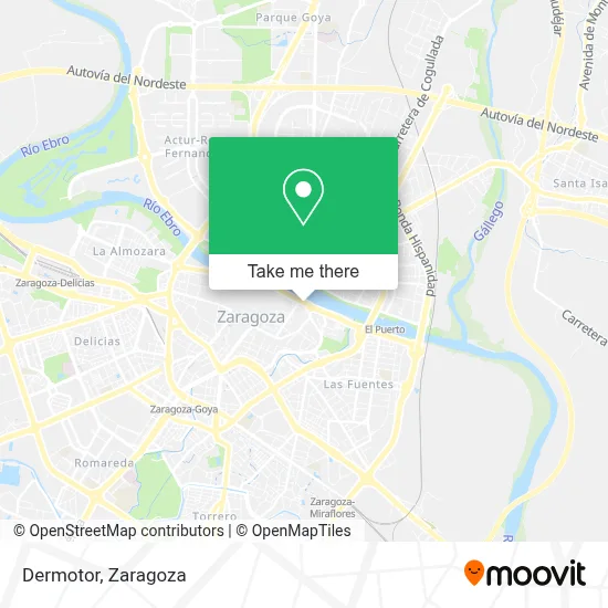 Dermotor map