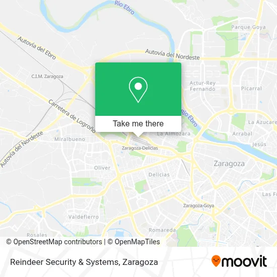 Reindeer Security & Systems map