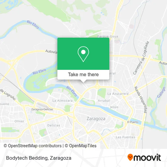 Bodytech Bedding map