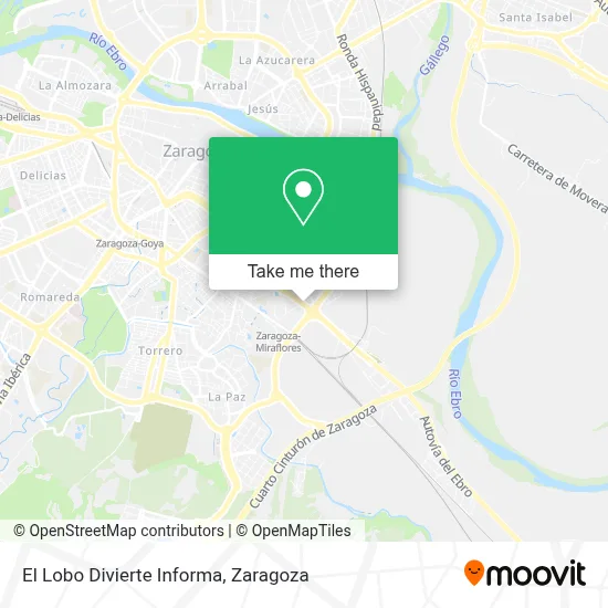 El Lobo Divierte Informa map