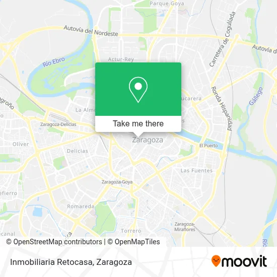 Inmobiliaria Retocasa map