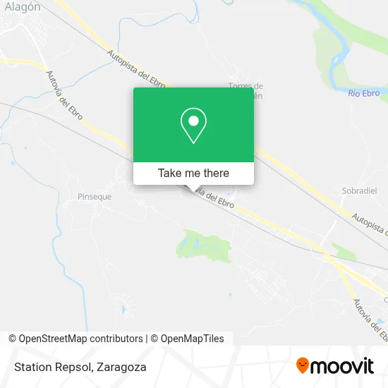 Station Repsol map