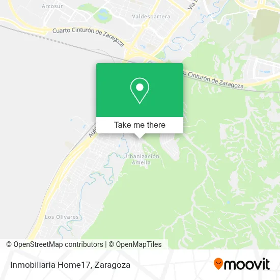 Inmobiliaria Home17 map