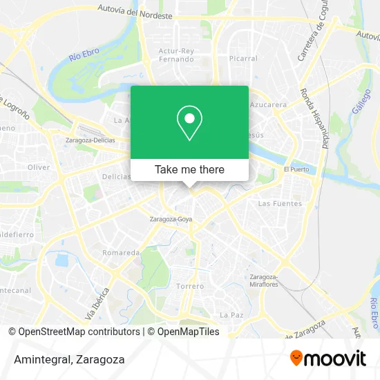 Amintegral map