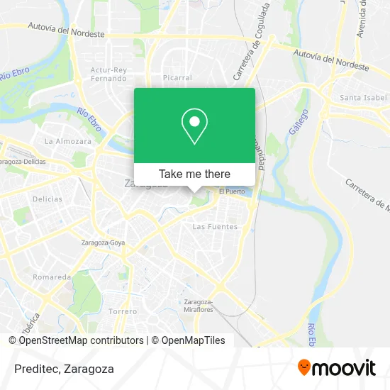 Preditec map