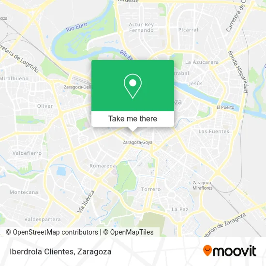 Iberdrola Clientes map