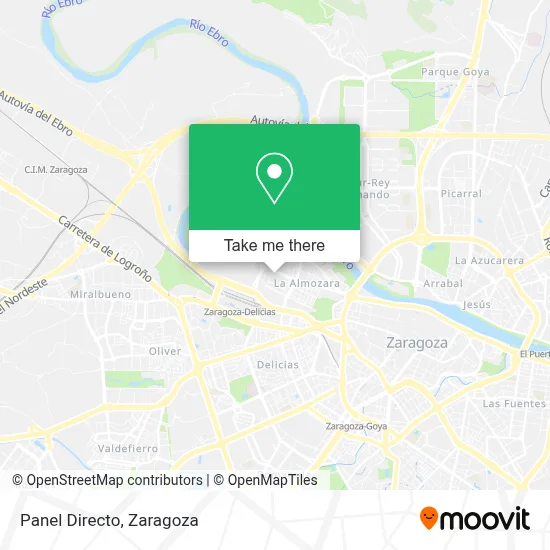 Panel Directo map