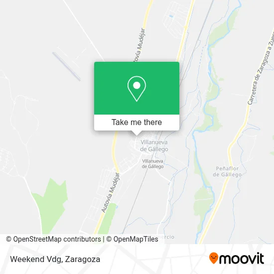 Weekend Vdg map