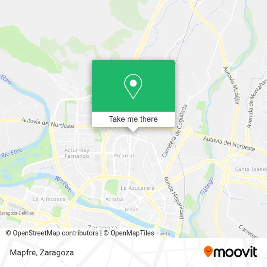 Mapfre map
