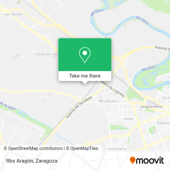 Rbs Aragón map