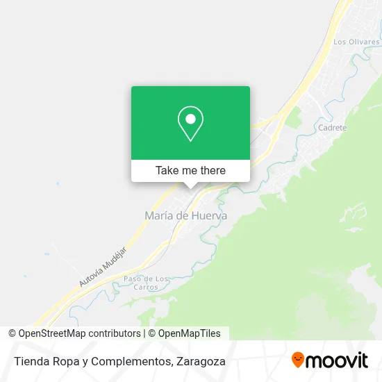Tienda Ropa y Complementos map