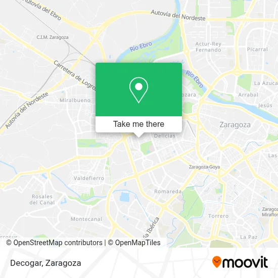 Decogar map