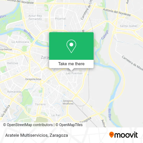 Aratele Multiservicios map