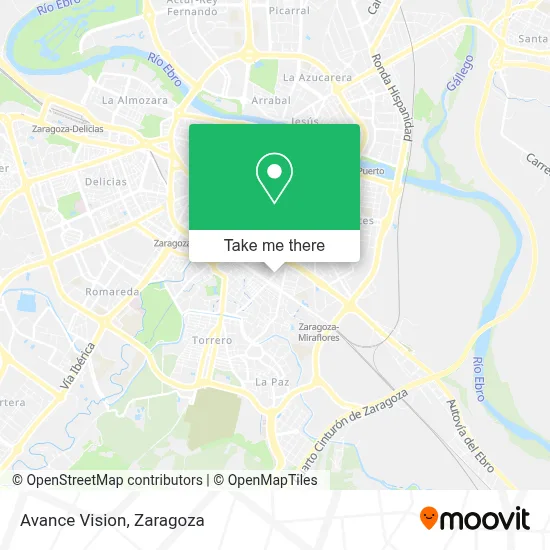Avance Vision map