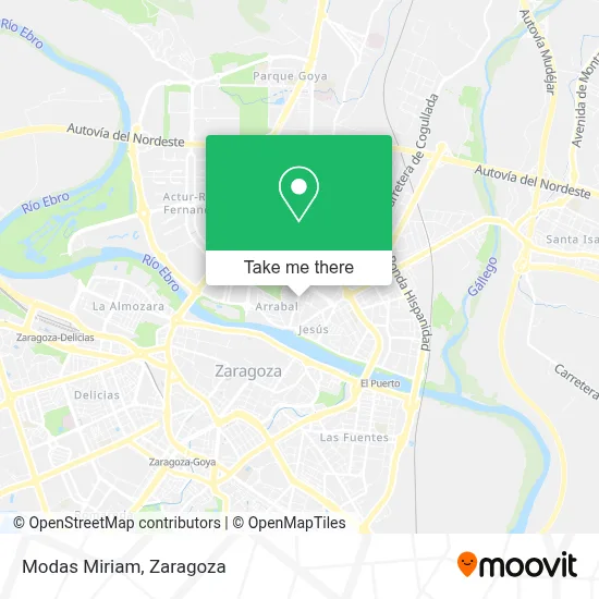 Modas Miriam map